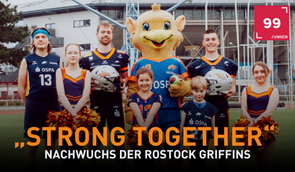 Strong together - Nachwuchs der Rostock Griffins